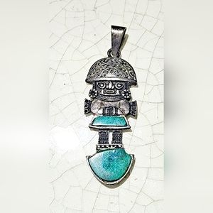 Vintage Sterling silver Tumi pendant